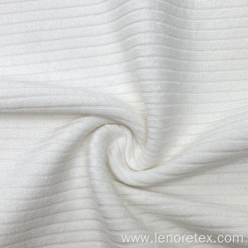 95% Rayon Stretch Knit 3*2 Viscose Ribbed Fabric